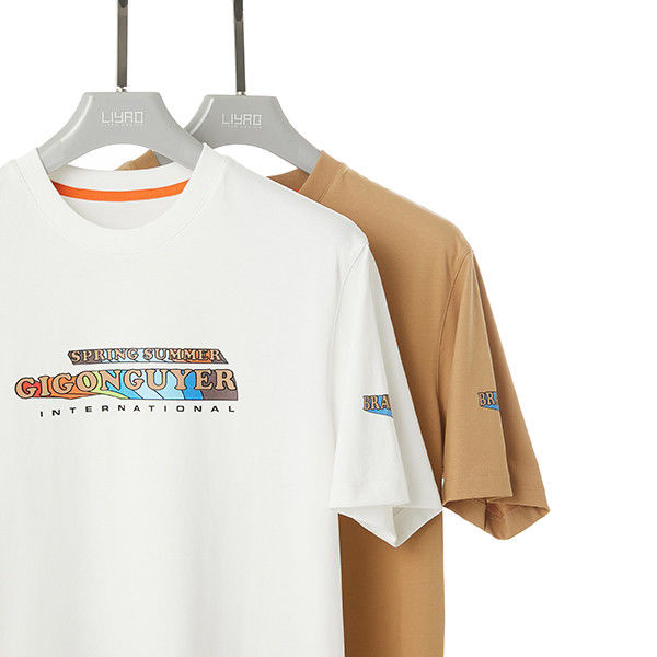 مدل لوگو تی شرت مردانه 100٪ پارچه پنبه برای S-6XL