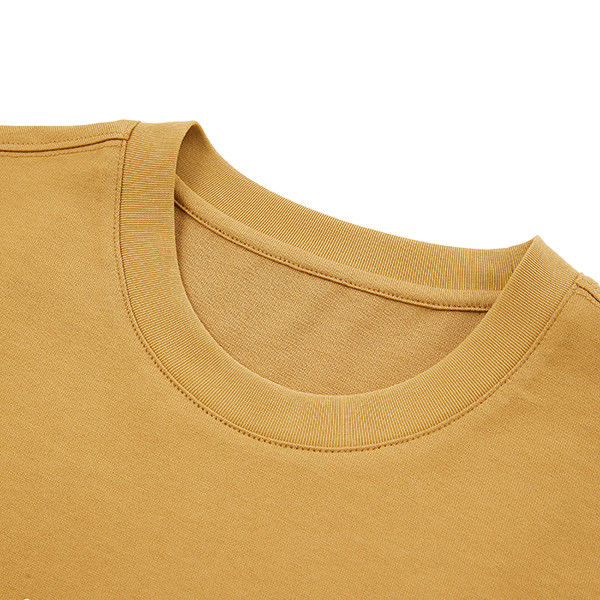 تی شرت خشک سریع مردانه پنبه 100 وزن سنگین تی شرت O-Neck Crewneck با طراحی سفارشی