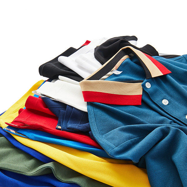بهار تابستان پاییز 230Gsm Sublimation مرد تی شرت پولو 100%Cotton Boys Polo Shirt