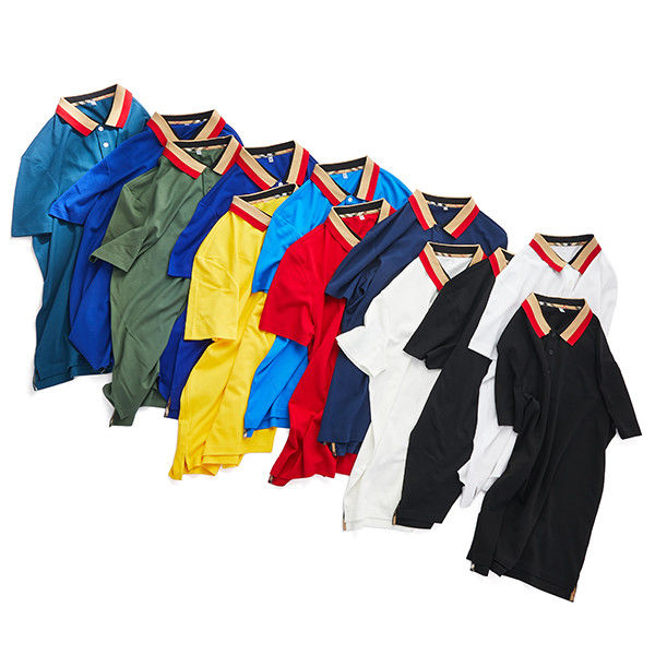بهار تابستان پاییز 230Gsm Sublimation مرد تی شرت پولو 100%Cotton Boys Polo Shirt