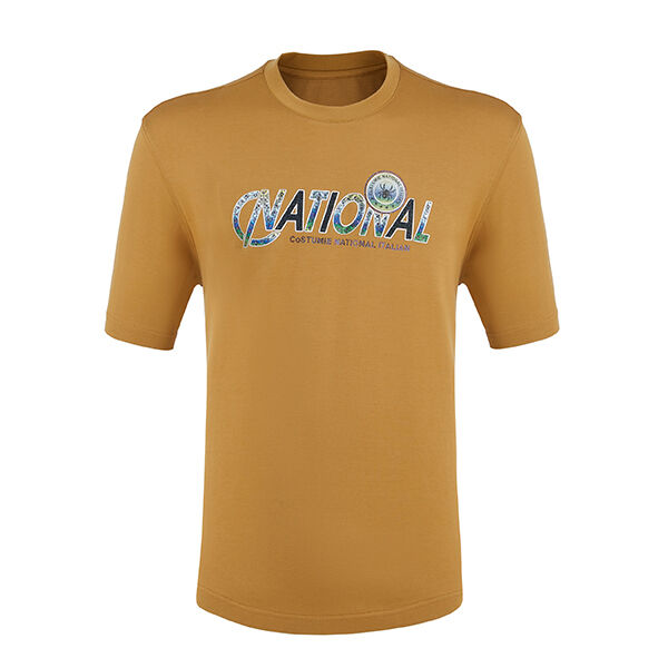 تیشرت نخی ساده و راحت مردانه با لوگوی سفارشی، حس خنکی، ضد پرز، مشکی، سفید، آبی، فیروزه‌ای