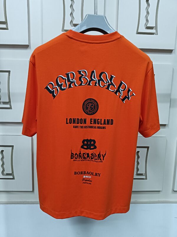 تیشرت مردانه آستین کوتاه خیابانی اورسایز وینتیج با چاپ لوگوی سفارشی پرفروش