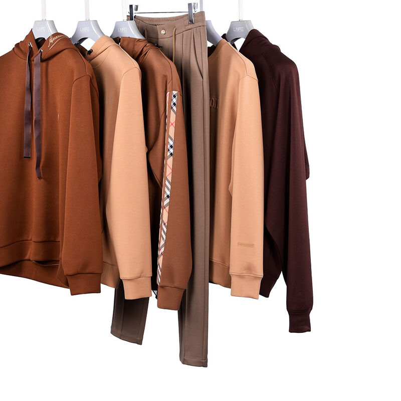 عمده فروشی خیاط زیبا لباس زمستان پاییز پنبه ساخته شده سفارشی رنگ طراحی لوگو بروکرده شده ضروری هودی مرد