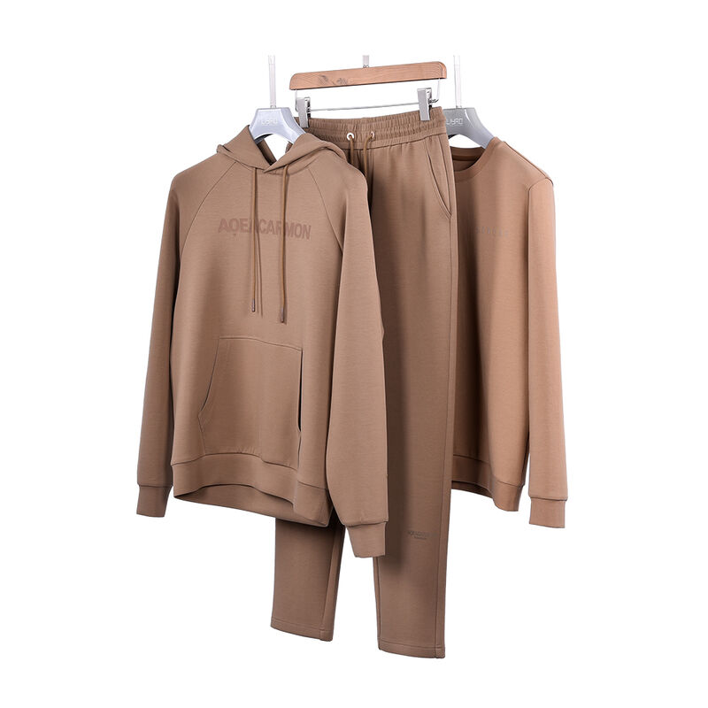 ست گرمکن ورزشی و هودی مردانه با طرح چاپی سفارشی برای استایل خیابانی و ورزشی