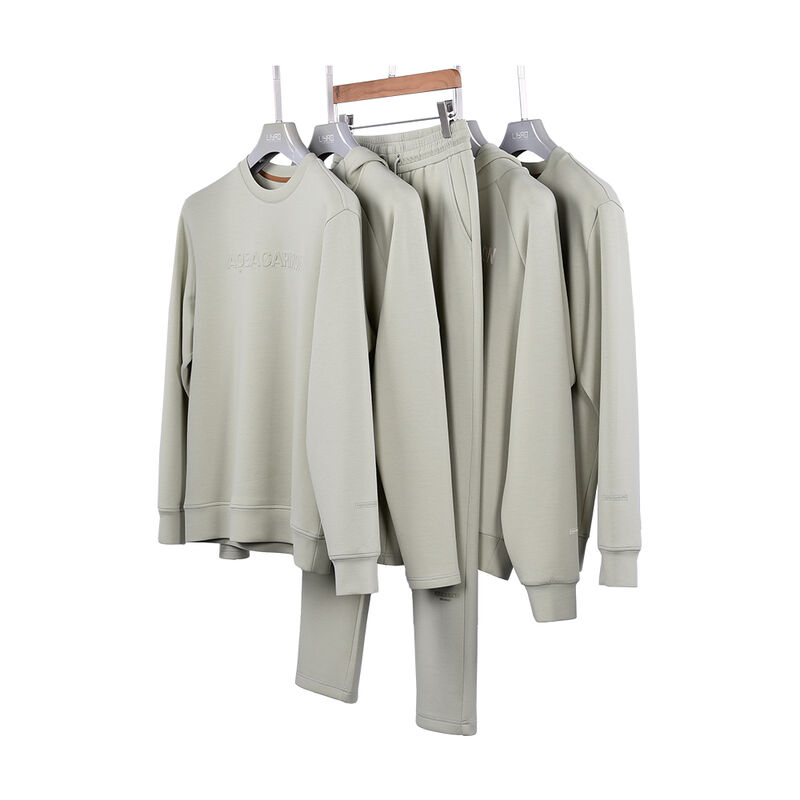 هودی‌های مد روز با لوگوی سفارشی رنگی جدید 2024، هودی اورسایز سنگین خاکستری برای ست‌های مردانه