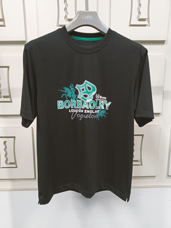 180g پیراهن در انبار تابستان چاپ شده 100٪ پنبه نصب شده تی شرت کلاسیک سایز بیشتر تی شرت مردانه