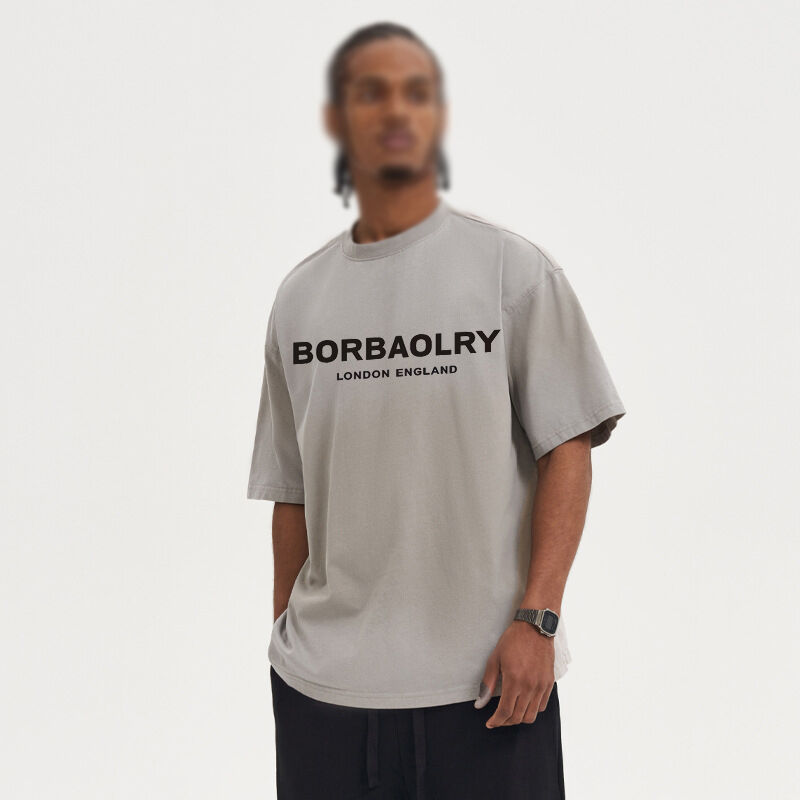 برند مد تی شرت مردانه طراح تی شرت بیرونی لوکس پنبه چاپی گردن گرد آستین کوتاه