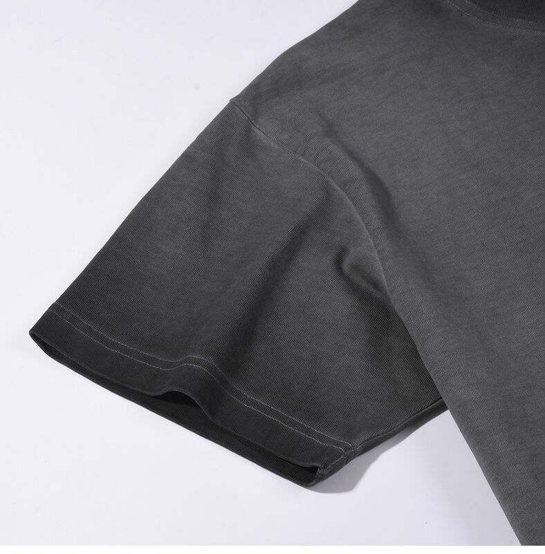 تی‌شرت مردانه سفارشی داغ، شستشو برای سبک قدیمی، پیراهن سایز بزرگ، چاپ لوگوی سفارشی، تی‌شرت آستین کوتاه مد روز و معمولی