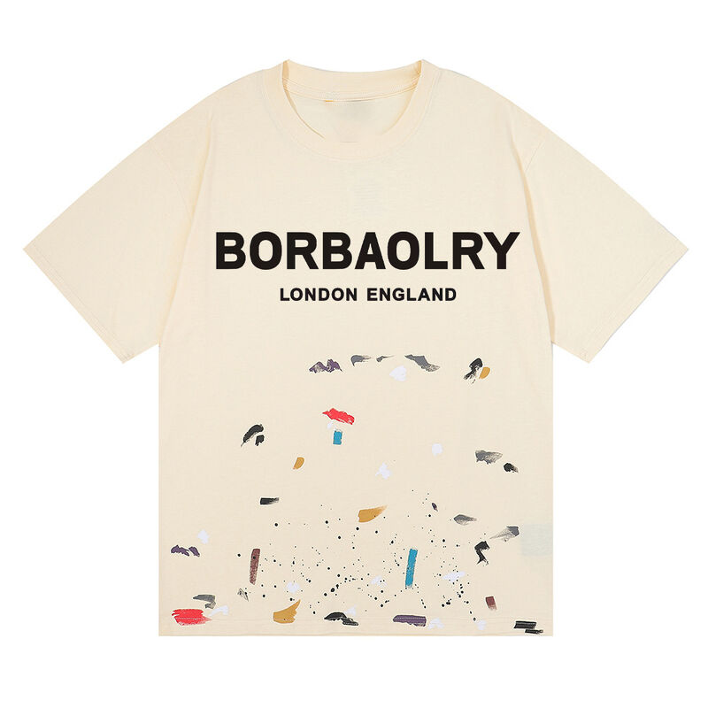 گالری تی‌شرت اسید واش مردانه سفارشی، پوشاک خیابانی، طرح رنگ پاشیده شده گرافیتی، پنبه، عمده فروشی، طرح ساده، بافتنی