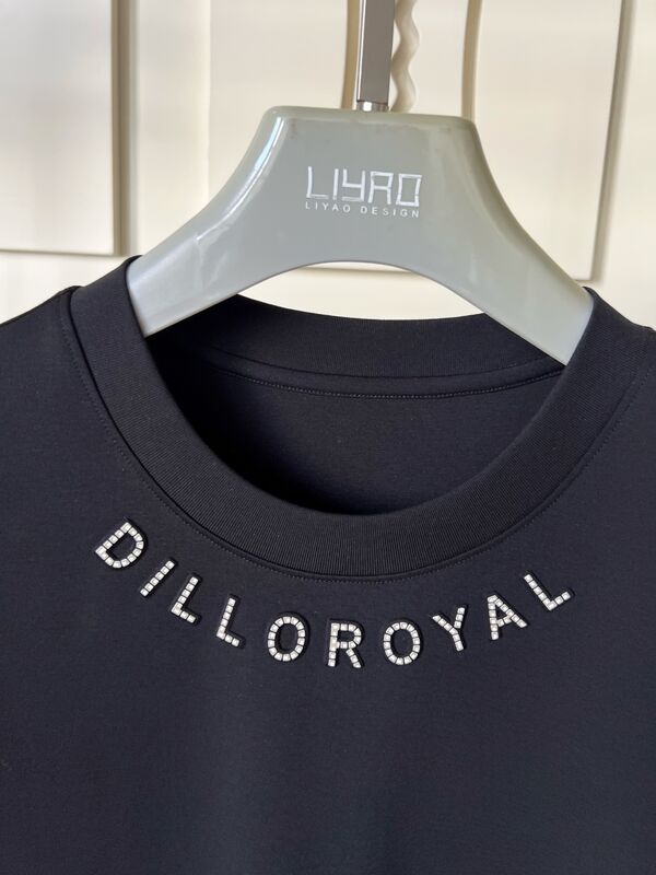 تی شرت های گردن خدمه. ♪ Rhinestone Logo & Graphic Design جرسی تی شرت مردانه تولید OEM / ODM