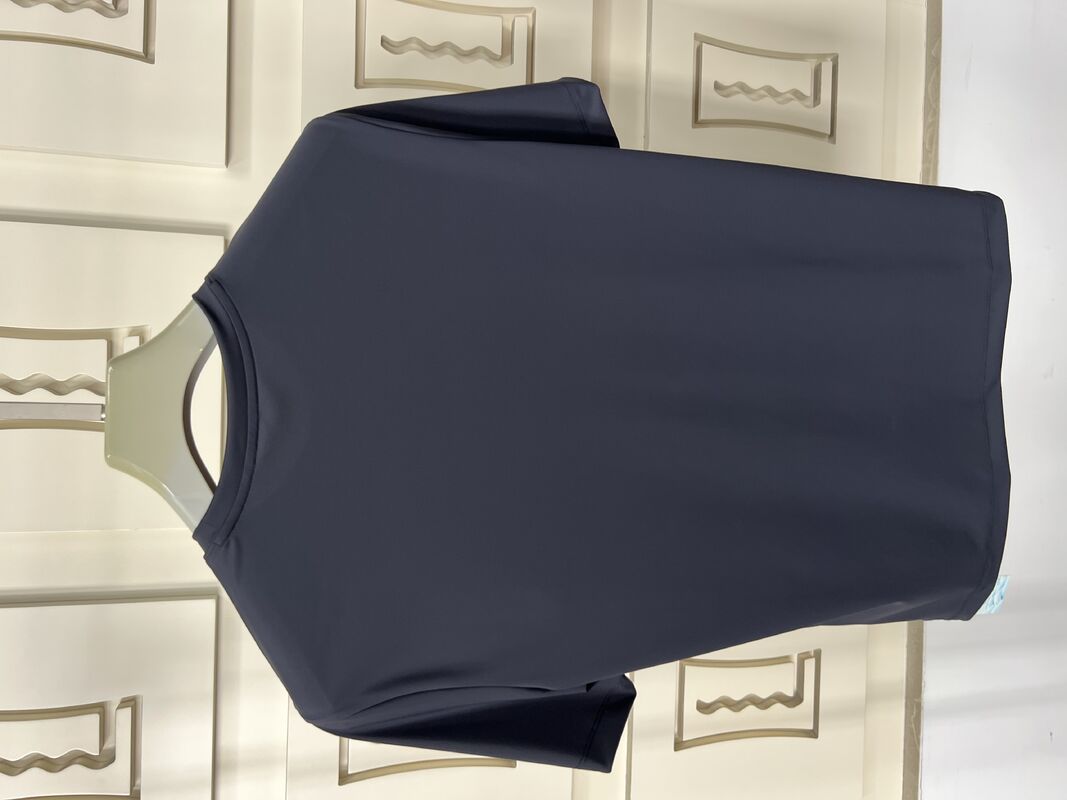 تی شرت ورزشی مردانه تی شرت ورزشی غیر رسمی سیاه - کوتاه - آستین تی شرت و شلوار، پارچه تنفسی با UV - ویژگی حفاظت