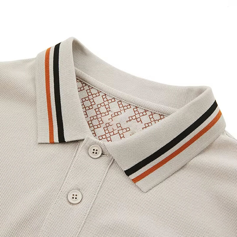 تی شرت پولوشرت راه راه آستین کوتاه با قابلیت خشک شدن سریع و طرح دلخواه، آخرین طرح چاپی مردانه