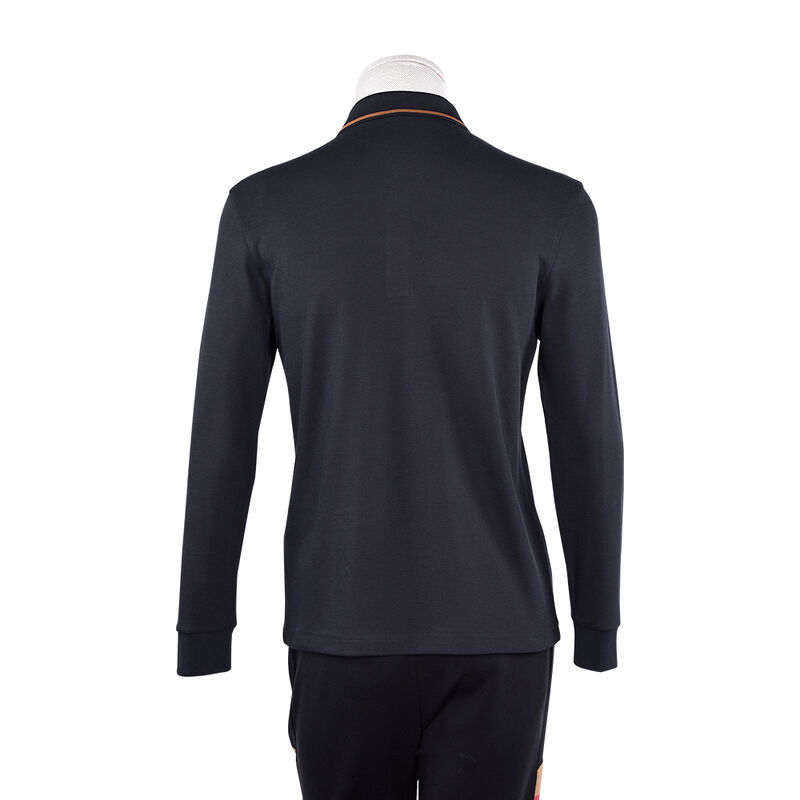 پیراهن پولو مردانه سفارشی با رنگ، سایز و لوگوی دلخواه، ساده، ضد پرز، طراحی شده، آستین بلند، مناسب برای محیط کار