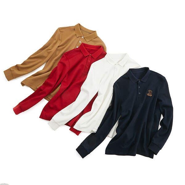 حرفه ای طراح پیراهن پولو مردان دستبند بلند ضد چروک پیراهن پولو با کیفیت بالا برای کار پنبه تنفس خشکی کجکاری